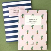 Посмотреть подробнее фото A6 Monthly Planner v.2 (разные дизайны) - Chickenart