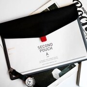Посмотреть подробнее фото Папка 'Second Pouch A' - Black - Chickenart